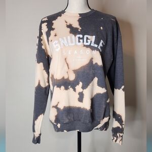 Southern Bliss Bleached Crew Neck Sweatshirt